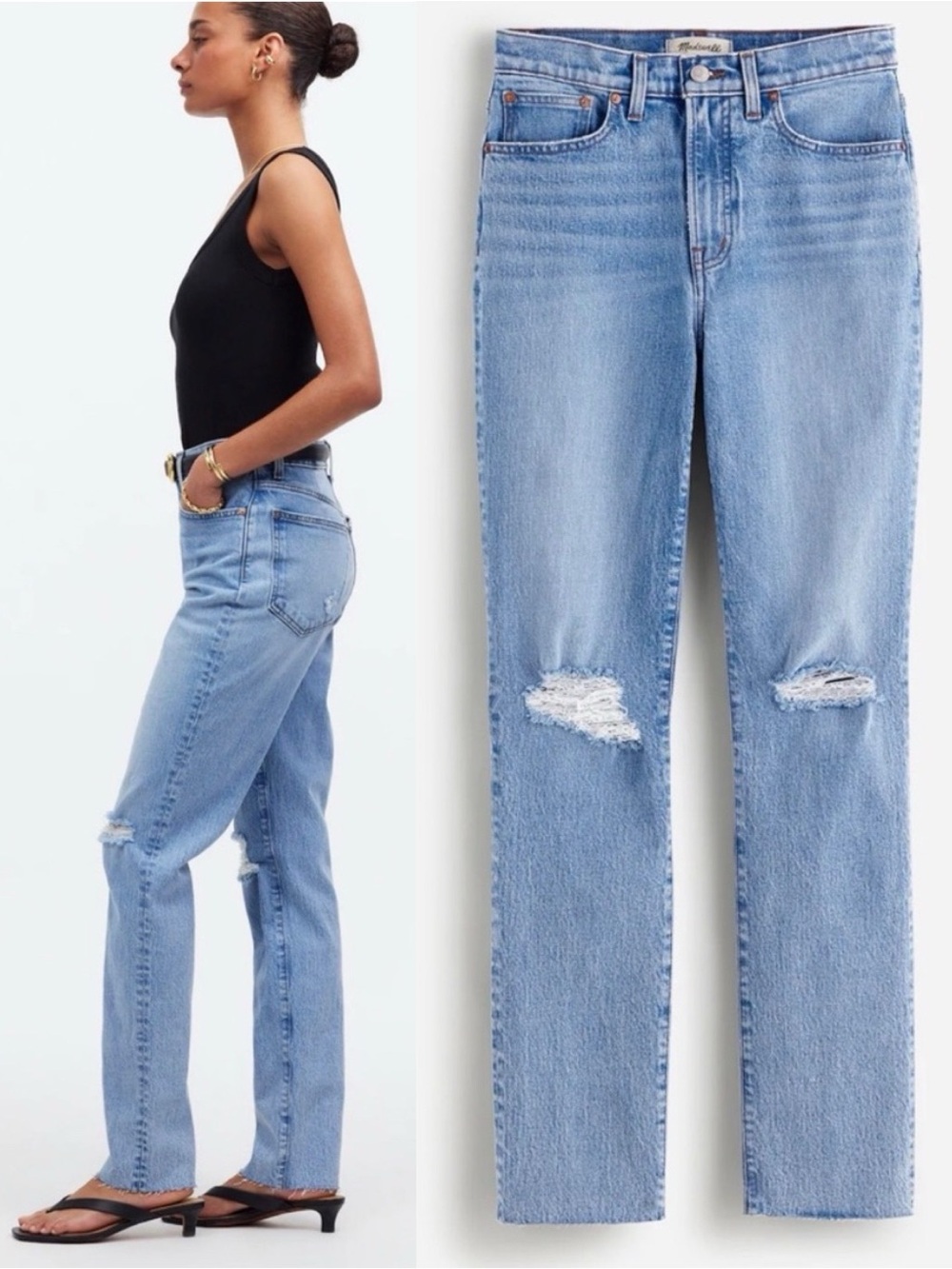 MADEWELL Jeans The Perfect Vintage Blue Size 27T